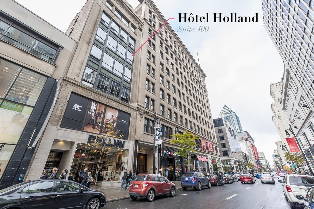 The Executive Loft At The Holland Hotel Montréal Exterior foto