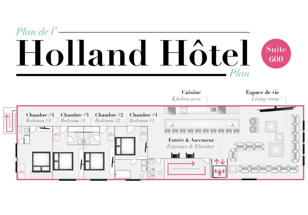 The Executive Loft At The Holland Hotel Montréal Quarto foto
